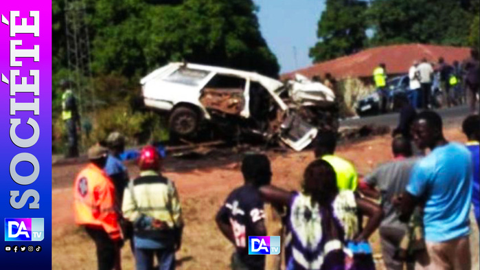 Accident de circulation à Teubi (Ziguinchor) : trois morts et quatre blessés 