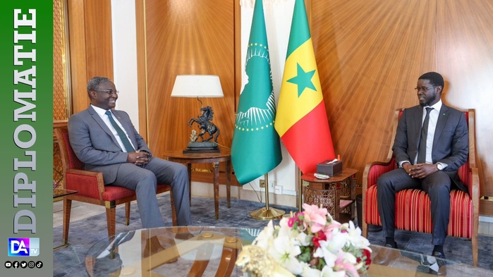 Présidence : Le chef de l’État, Bassirou Diomaye Faye, a reçu le président de la commission de l'UEMOA, Abdoulaye Diop