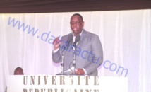 UNIVERSITÉ RÉPUBLICAINE : Les vérités du président Macky Sall à sa jeunesse 