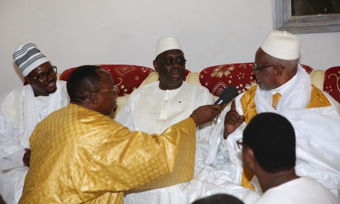 Visite du Président Macky Sall à Darou Marnane et Darou Mousty (Photos)