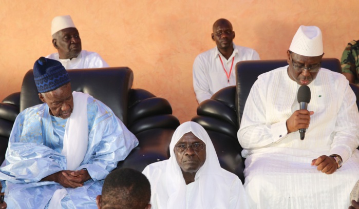 Visite du Président Macky Sall à Darou Marnane et Darou Mousty (Photos)