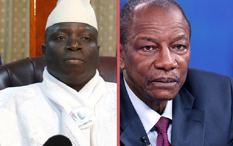 Imbroglio autour de la fuite de Yahya Jammeh en Guinée Conakry