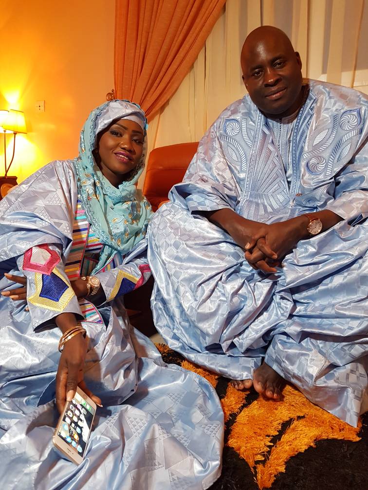 Magal Touba 2017 :   Serigne Djily Fatah Mbacké avec son talibé Oumou Provocation