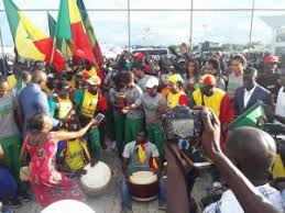 Aéroport  Léopold Sédar Senghor : La communauté gambienne à l’accueil des Lions