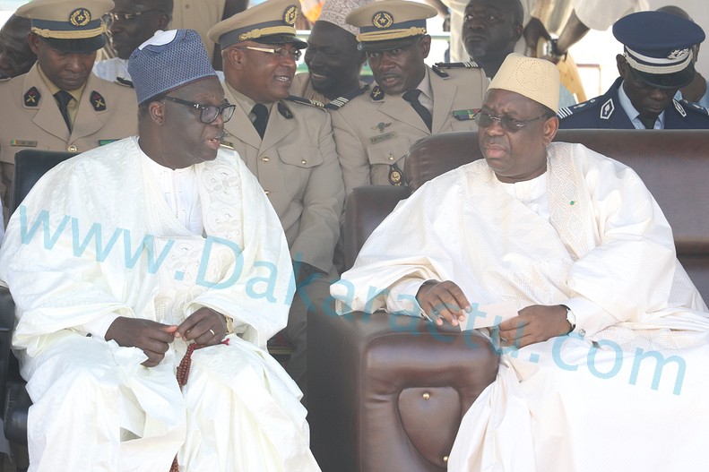 (Images) Décès du Khalife de Léona Niassène : Macky Sall et Moustapha Niasse à Kaolack