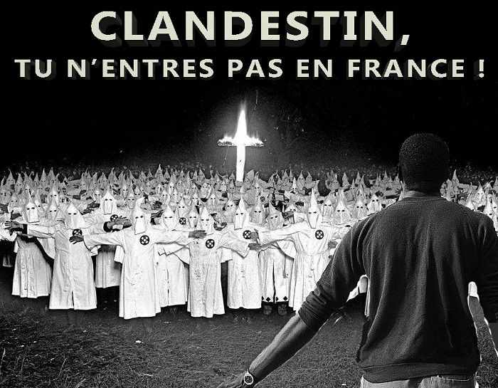 ALERTE : Un nouveau Ku Klux Klan traque les migrants africains dans les Hautes-Alpes françaises.