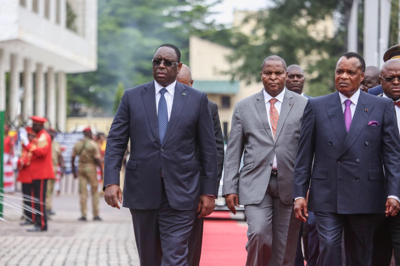 Cérémonie d’hommage au sergent Malamine Kamara à Brazzaville