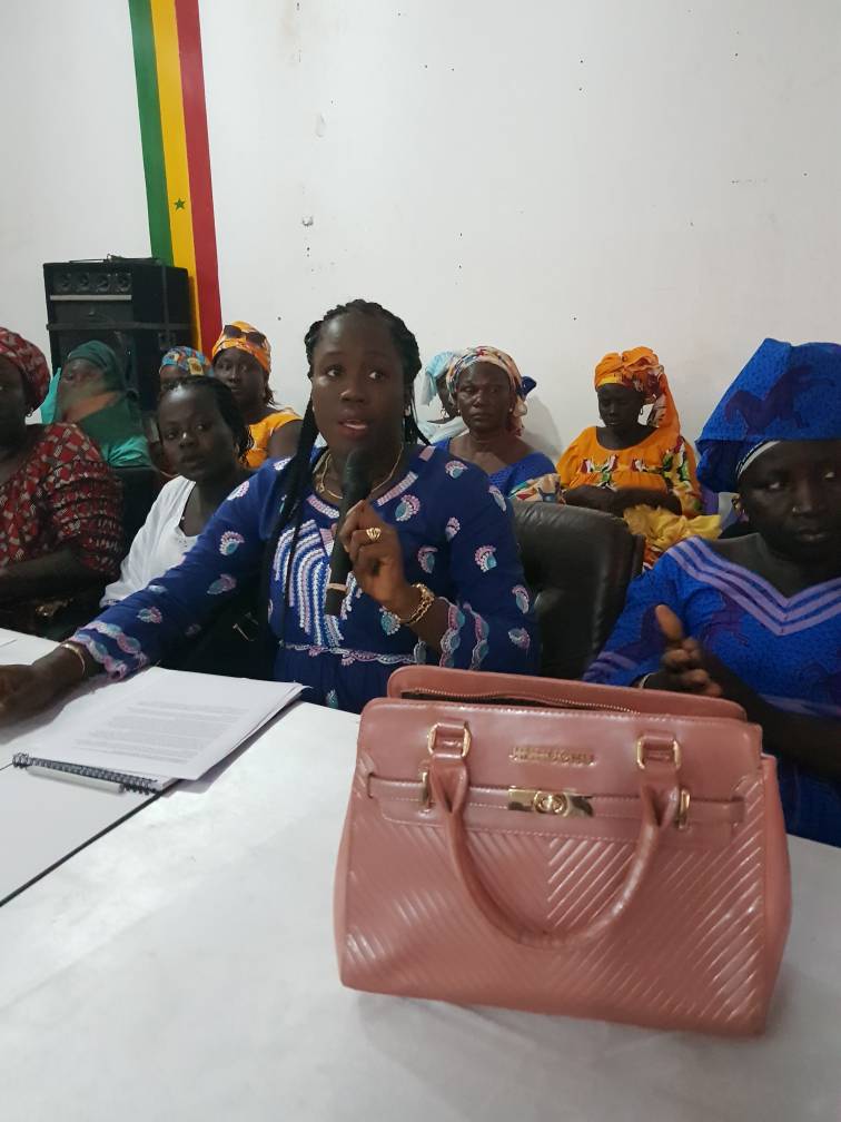 KAOLACK- Les femmes se mobilisent derrière  leur coordonnatrice Aissatou Ndiaye, maire de Ndiafatt 