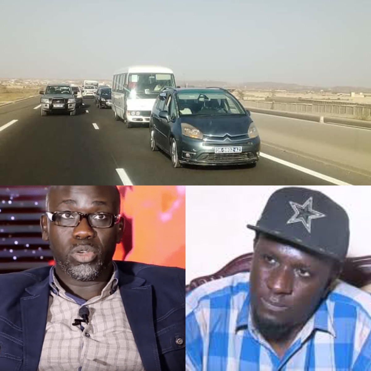 Recueillement à la mémoire des victimes de l'autoroute : Yérim seck, Simon Kouka et le frère de Papis Mballo arrêtés