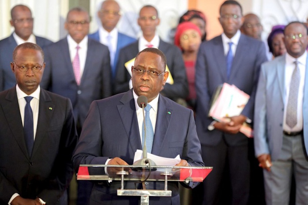 Parrainage : Macky Sall demande le retrait de la loi