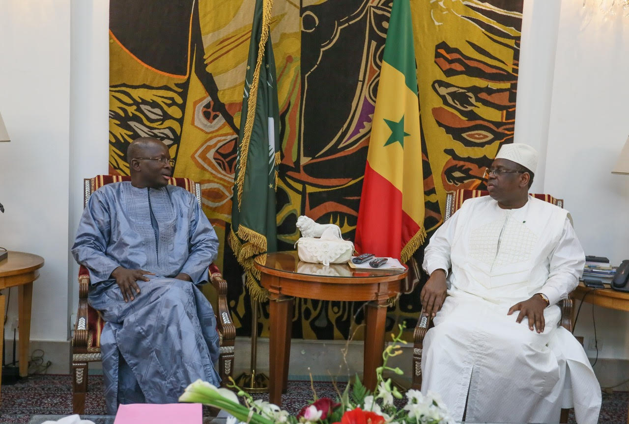 Macky déroule le tapis rouge à Diagne Fada, ce dernier « satisfait » de l’accueil (Images)