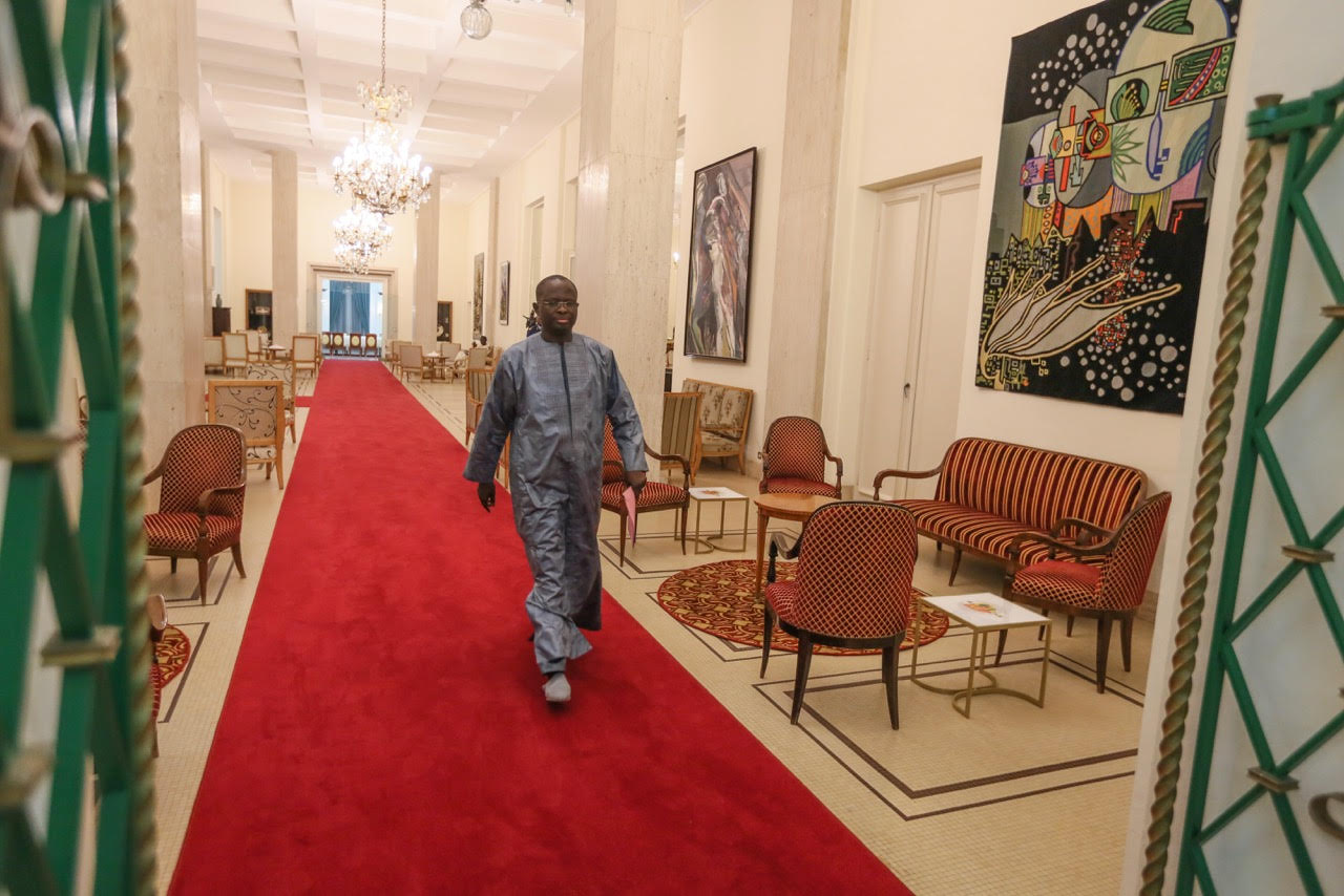 Macky déroule le tapis rouge à Diagne Fada, ce dernier « satisfait » de l’accueil (Images)