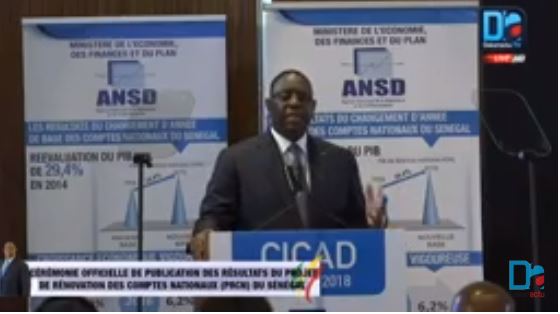 « Les statistiques sont une affaire de professionnels...on ne peut pas mettre la politique dans la science » Macky Sall