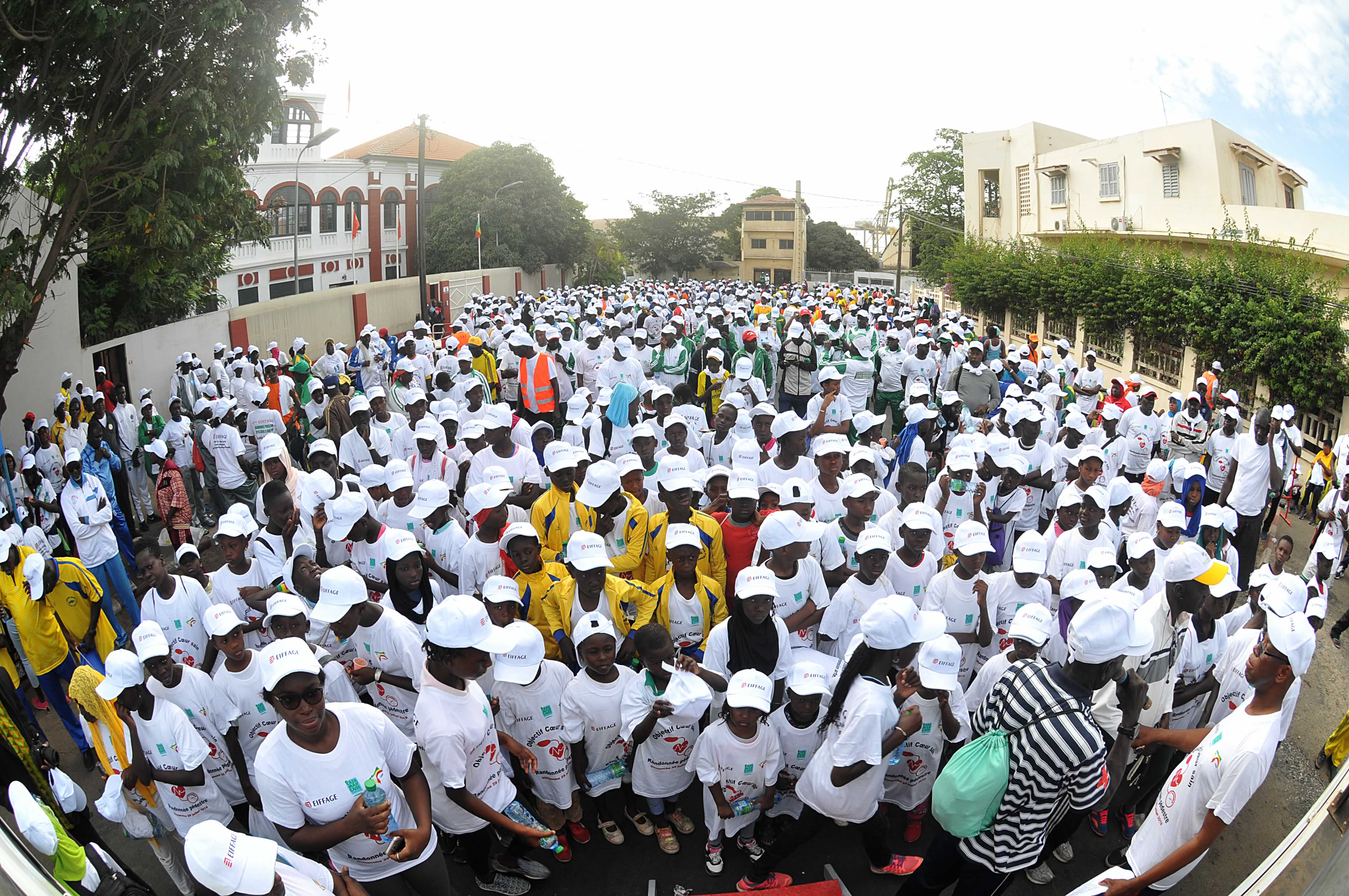 Eiffage Sénégal marche pour sensibiliser sur l’hypertension artérielle et ses complications