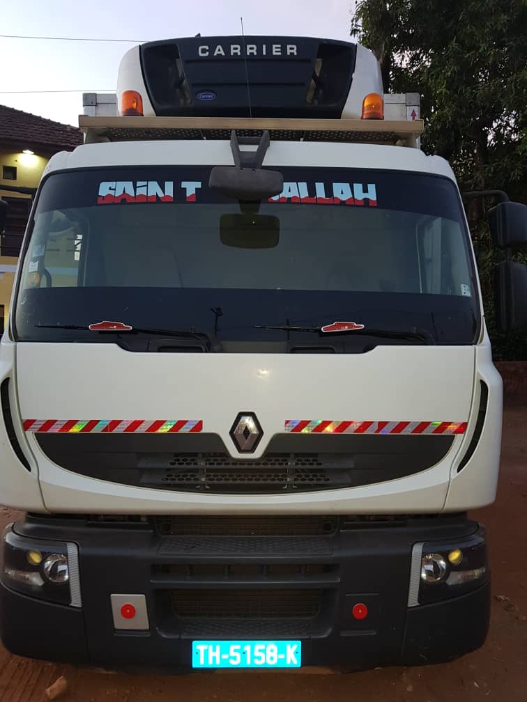 Cocaïne saisie à Bissau : Voici le camion immatriculé à Thiès dans lequel étaient cachés les 800 kg de drogue.