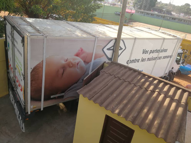 Cocaïne saisie à Bissau : Voici le camion immatriculé à Thiès dans lequel étaient cachés les 800 kg de drogue.