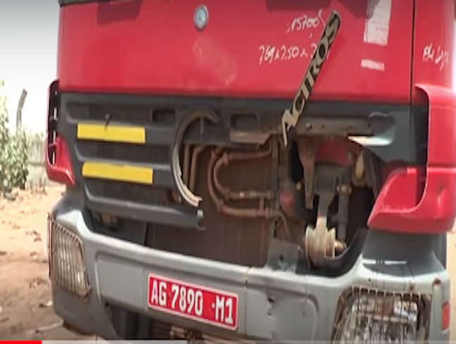 Kaolack : Un camion malien fou tue un charretier, sa femme et leur cheval