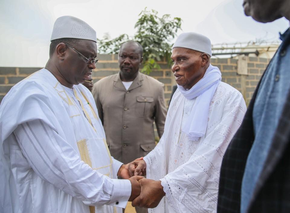 Visite Le Président Abdoulaye Wade Au Palais De La République Ce Samedi 