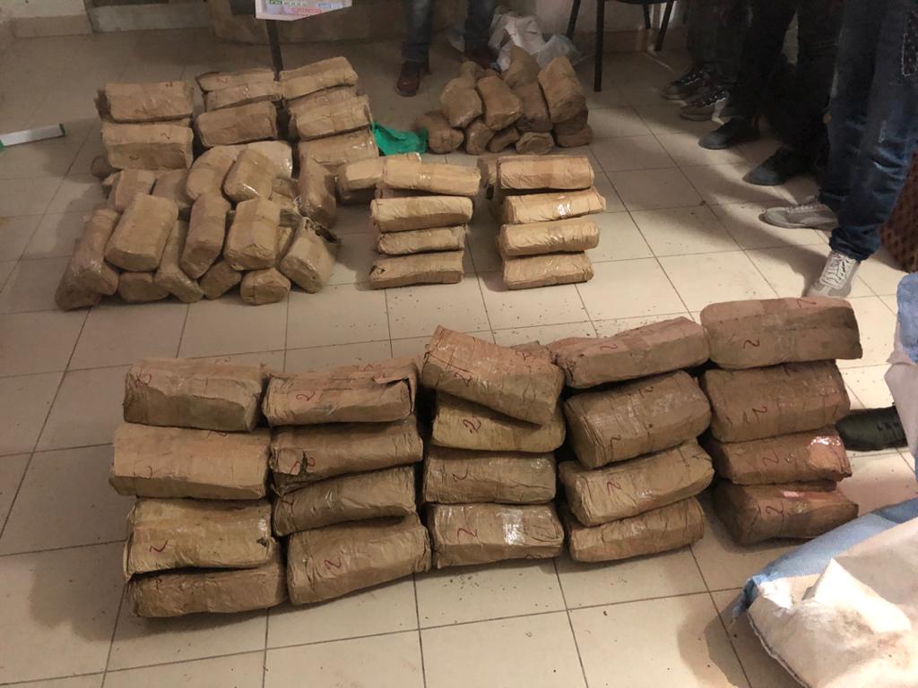 LUTTE CONTRE LE TRAFIC DE DROGUE : La Police saisit 135 kilogrammes de chanvre indien à Tivaouane.