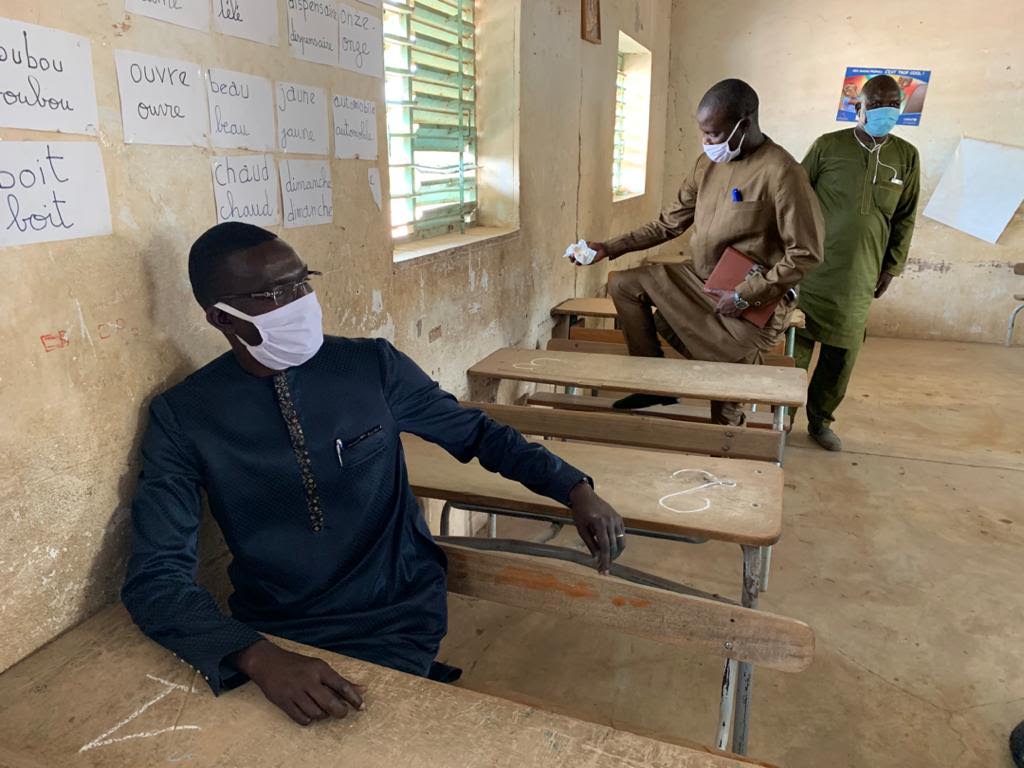 Reprise des cours du 25 Juin prochain : Dame Diop visite les écoles dans les zones les plus reculées du Sénégal.