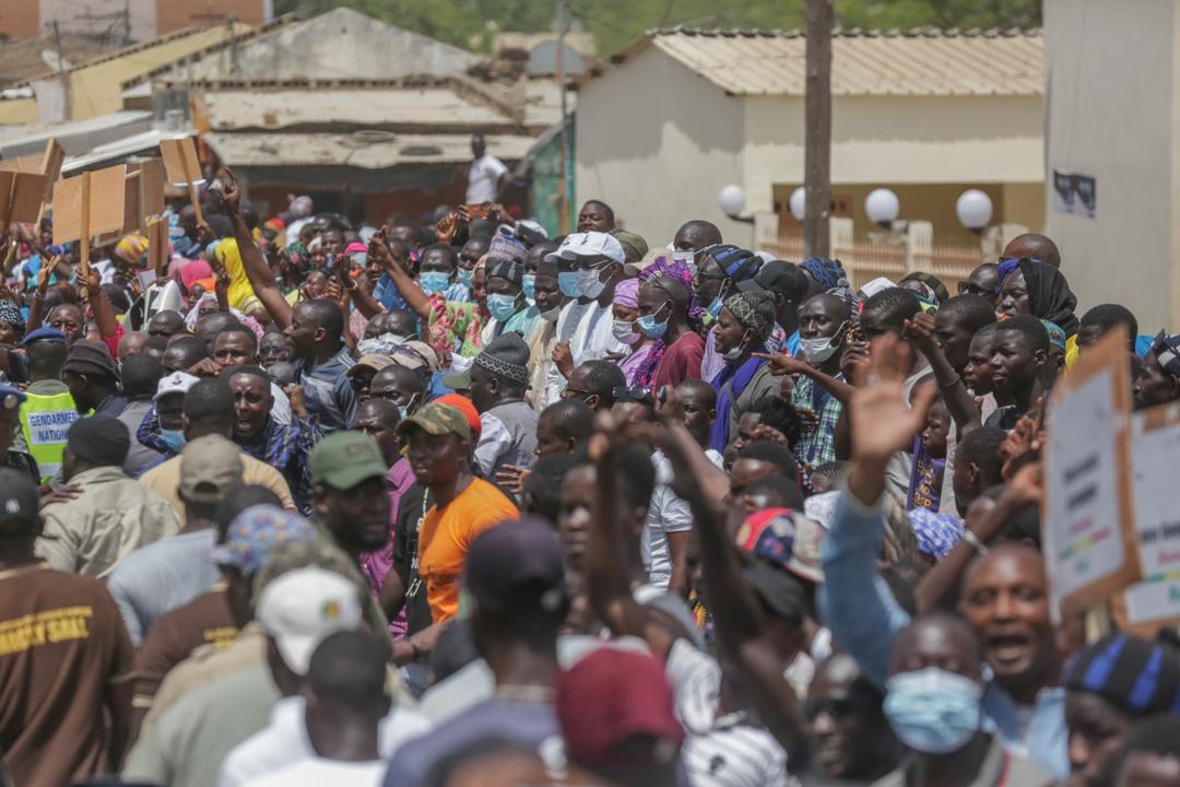 Accueil du PR à Koungheul : La députée Fanta Sall bat le record de la mobilisation.