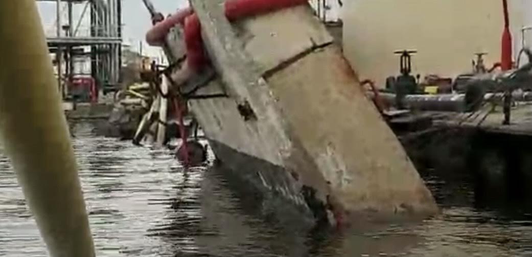 Port Autonome de Dakar : Effondrement du Quai 910 du mole 9, la direction du Port annonce l’ouverture d’une enquête.