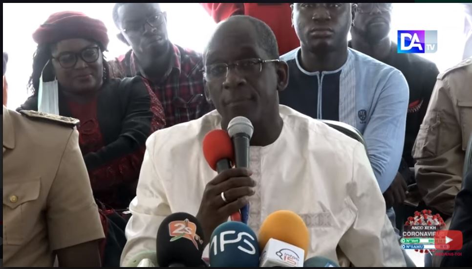 Abdoulaye Diouf Sarr assigns an ambulance and promises to resume work at the Jaxaay Health Center