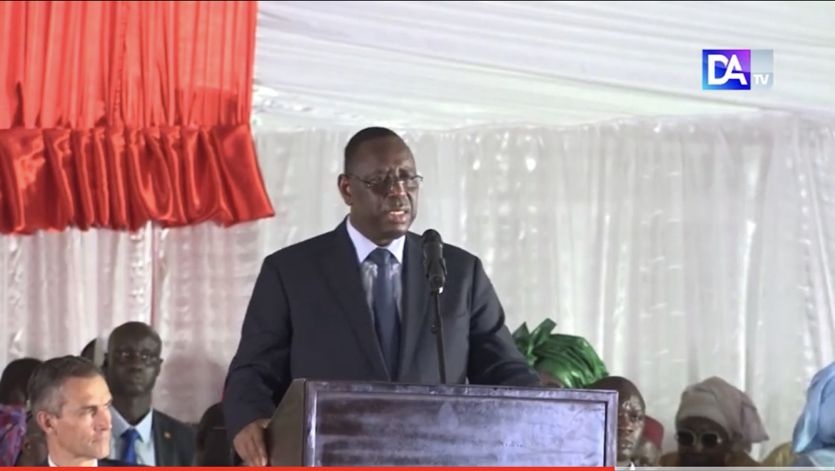 Thiès Le Président Macky Sall Répond Au Maire De Thiès Le Plus