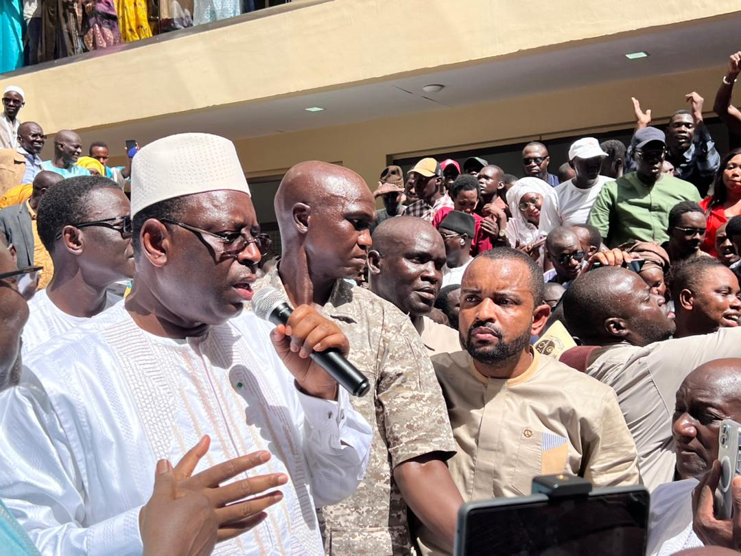 Macky Sall aux militants de l’APR : « Occupez le terrain politique pour mieux organiser le parti… »