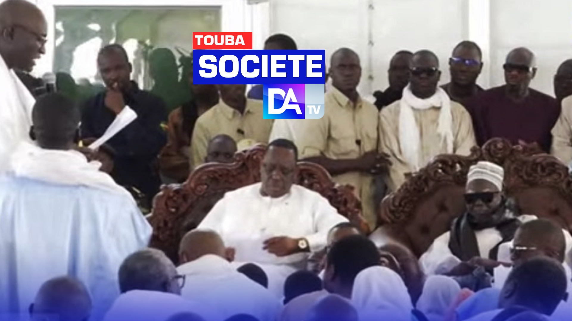 Touba Le Président Macky Sall Sengage à Accompagner Le Khalife Dans Le Fonctionnement Du Ccak 8659