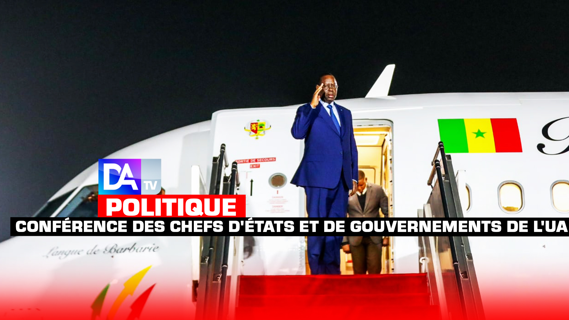 Conférence des Chefs d'État et de Gouvernements de l'UA : Le président Macky Sall a quitté Dakar ce vendredi pour Addis-Abeba.