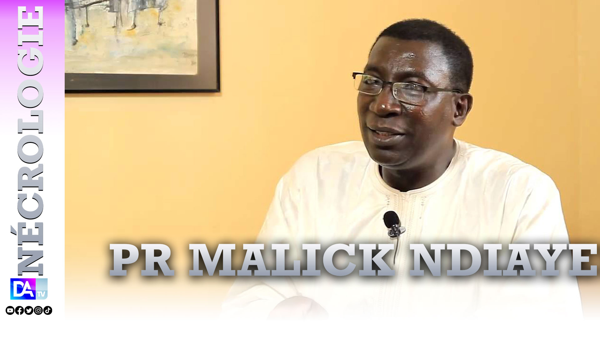 Nécrologie : Le sociologue, Professeur Malick Ndiaye n'est plus 