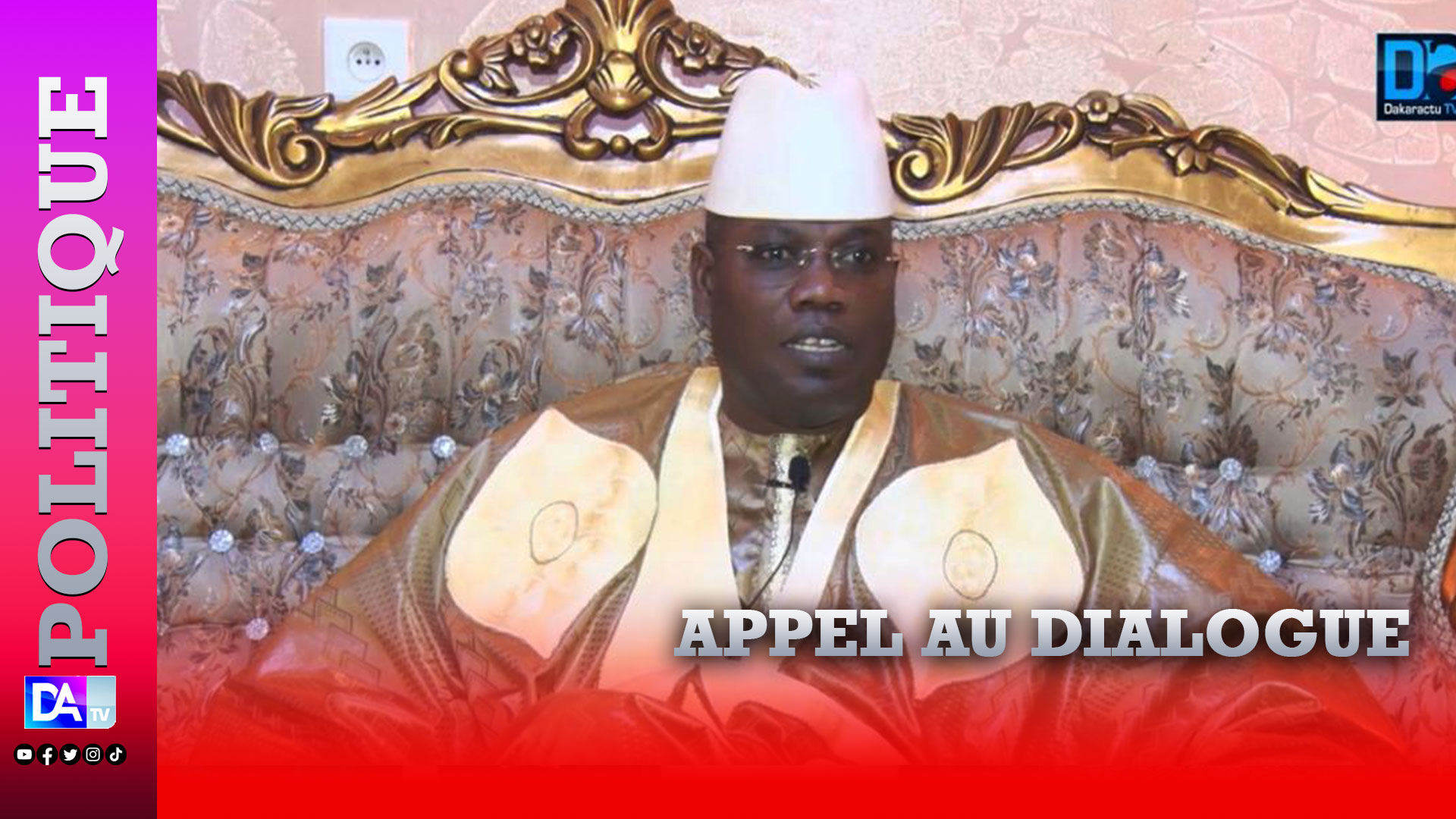 Appel Au Dialogue : Cheikh Abdou Mbacké Bara Dolly Dit Oui Au Président ...