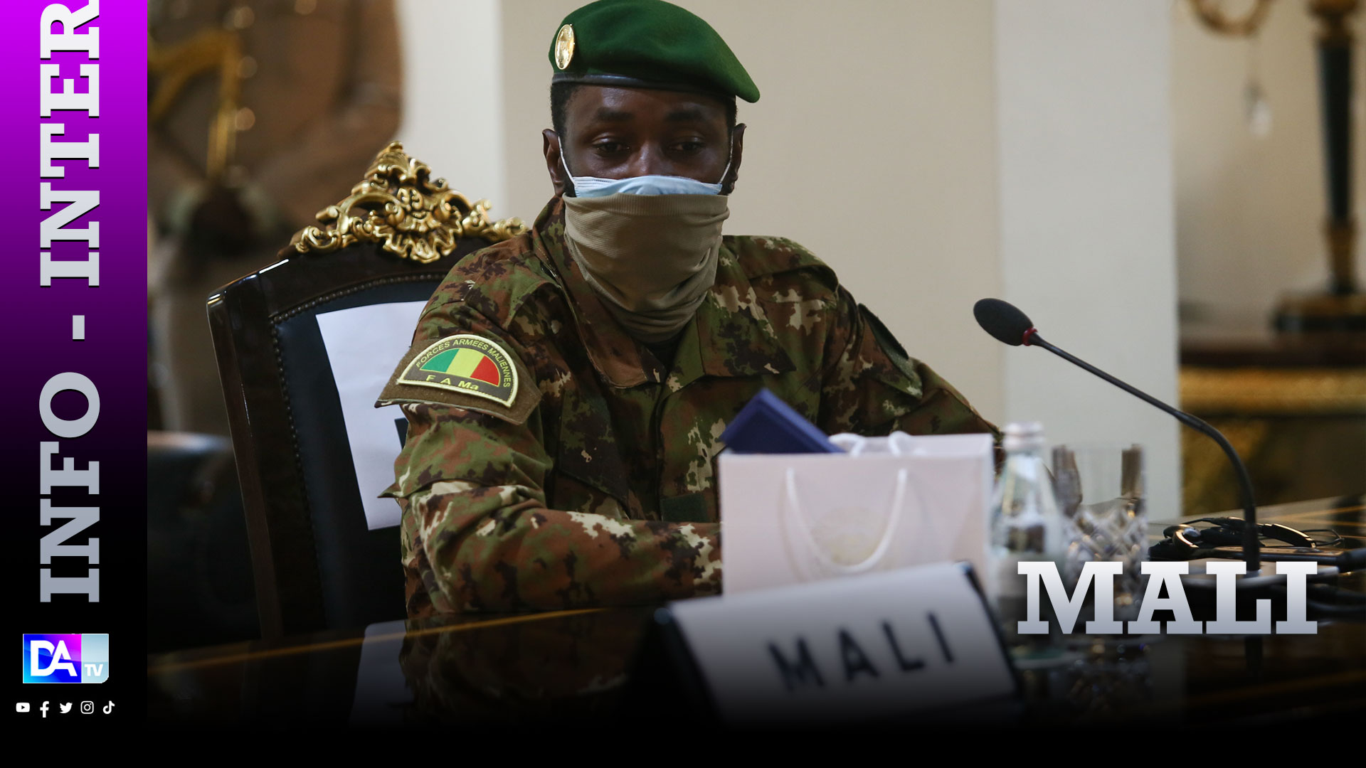 Mali: La Junte Fixe Le Référendum Sur La Constitution Au 18 Juin