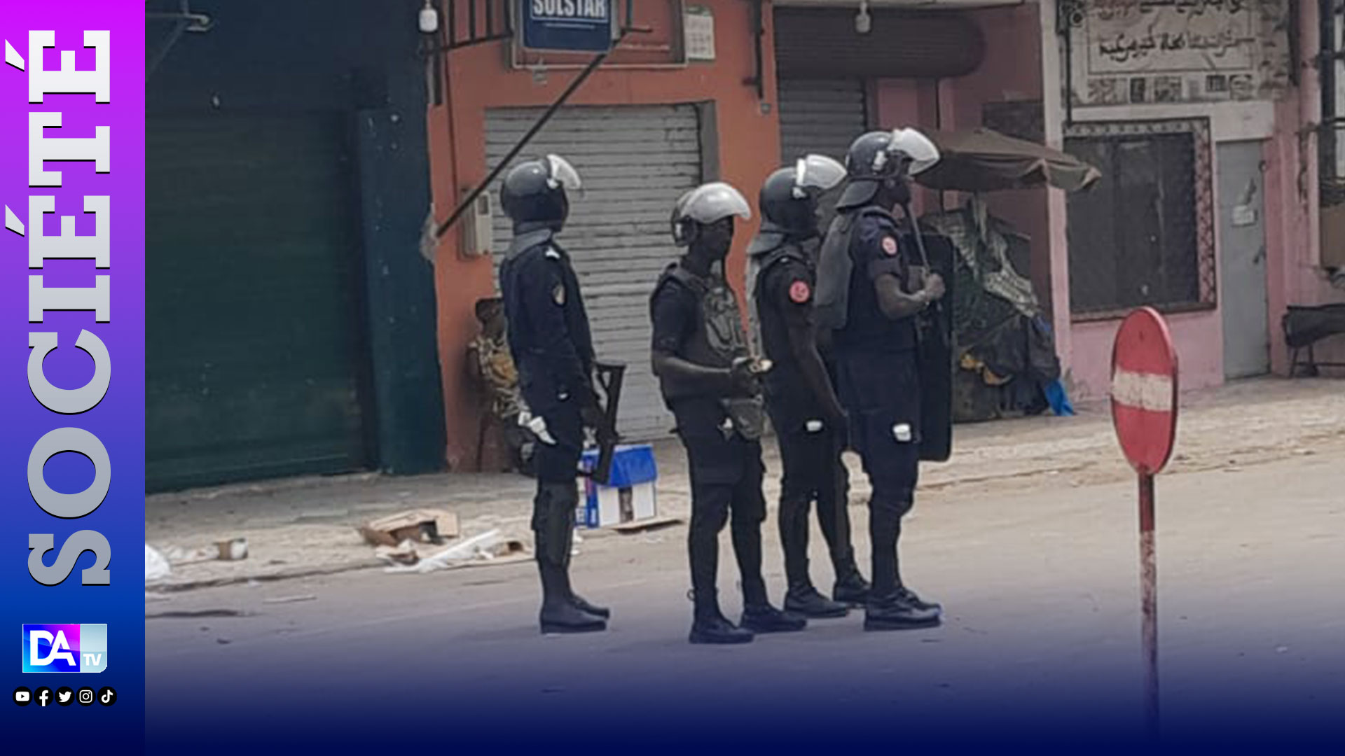 Affrontements au marché central Kaolack: Les FDS gazent les manifestants...Les commerçants ferment leurs cantines pour des raisons de sécurité