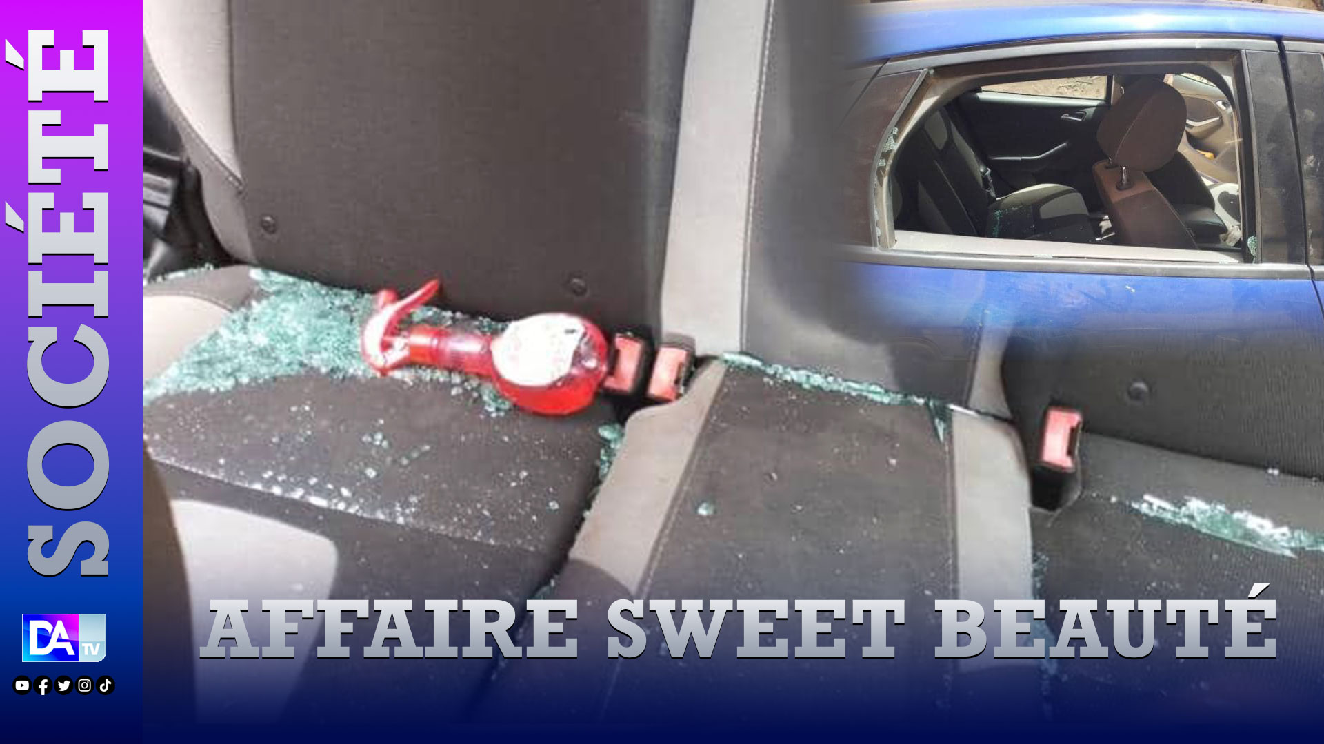 Verdict De Laffaire Sweet Beauty La Voiture De La Greffière Saccagée