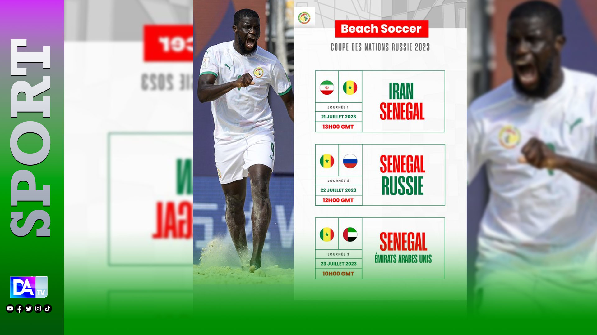 Beach Soccer : Le Sénégal démarre la Coupe des nations ce vendredi face à l’Iran…