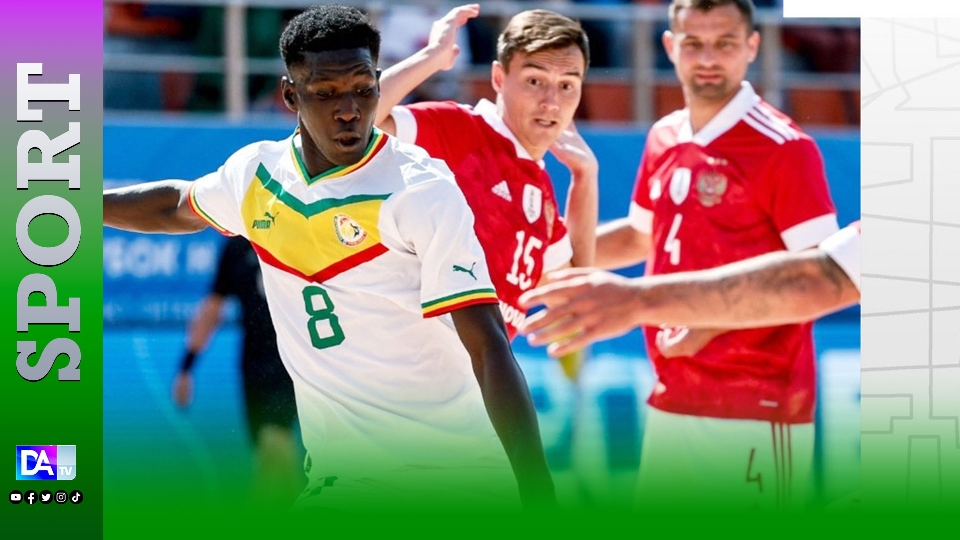 Beach Soccer / Coupe des Nations 2023 : Le Sénégal s’impose contre les Émirats arabes unis et termine sur le podium