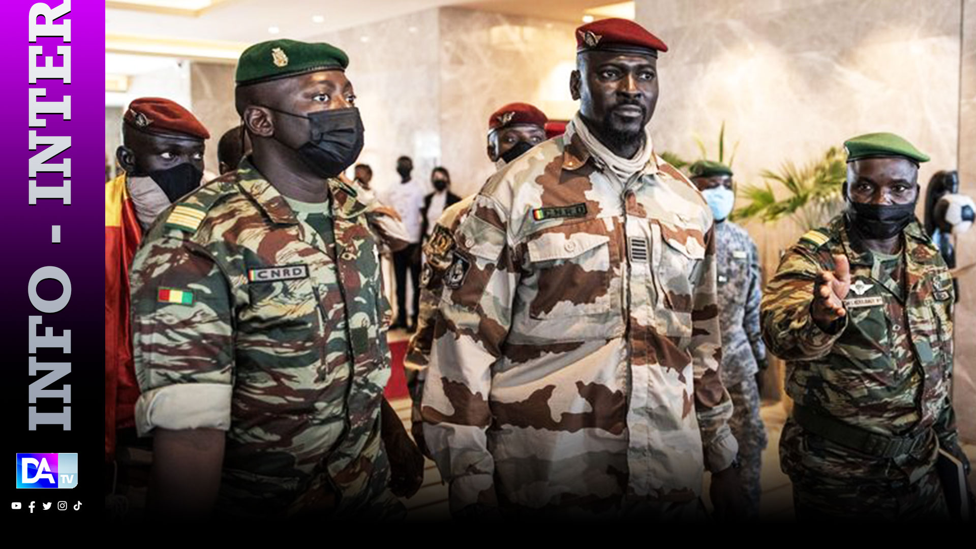 La junte nigérienne demande un soutien à la Guinée lors d'une visite à Conakry