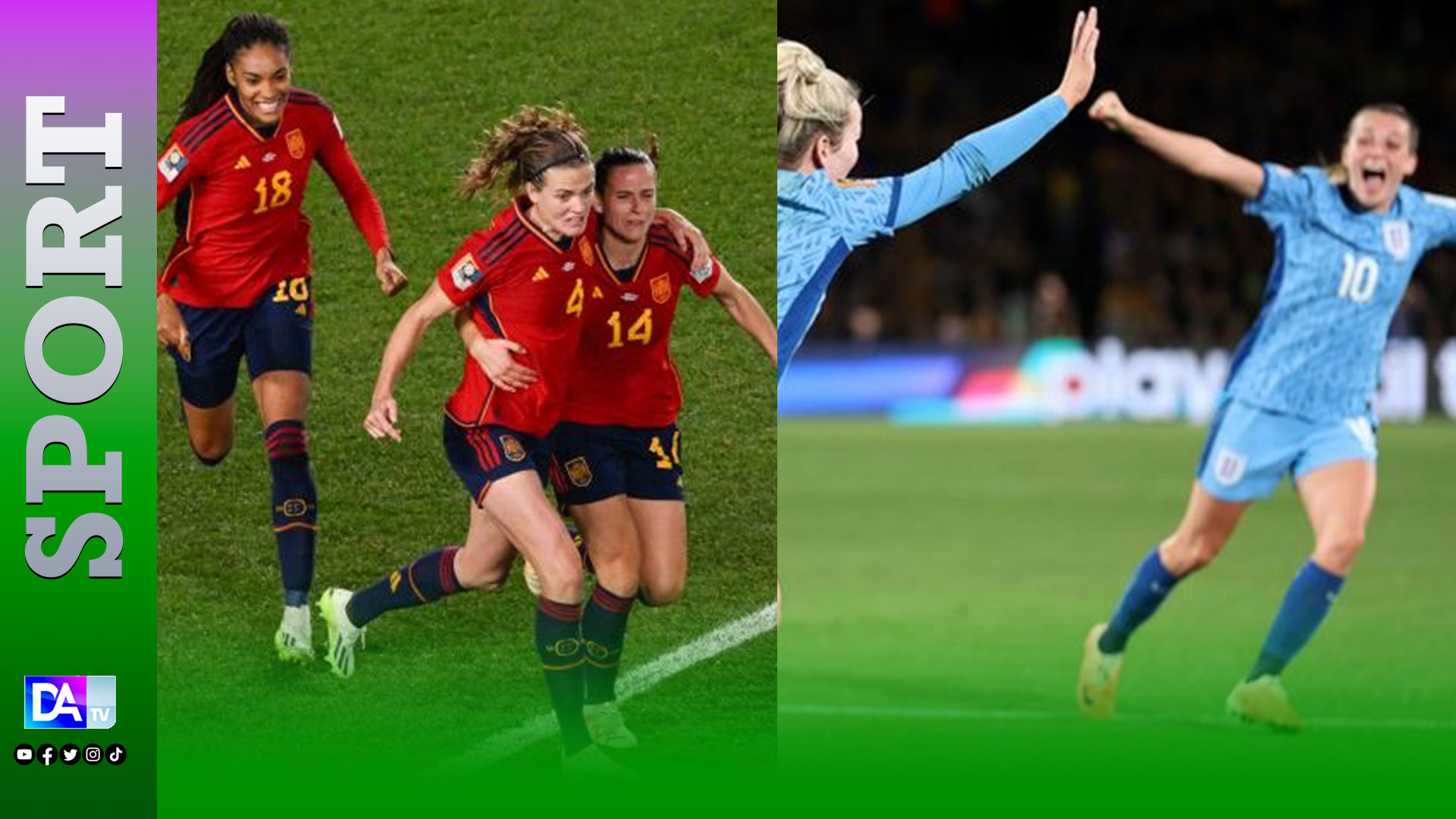 Mondial féminin 2023 : L’Angleterre rejoint l’Espagne pour une finale inédite !