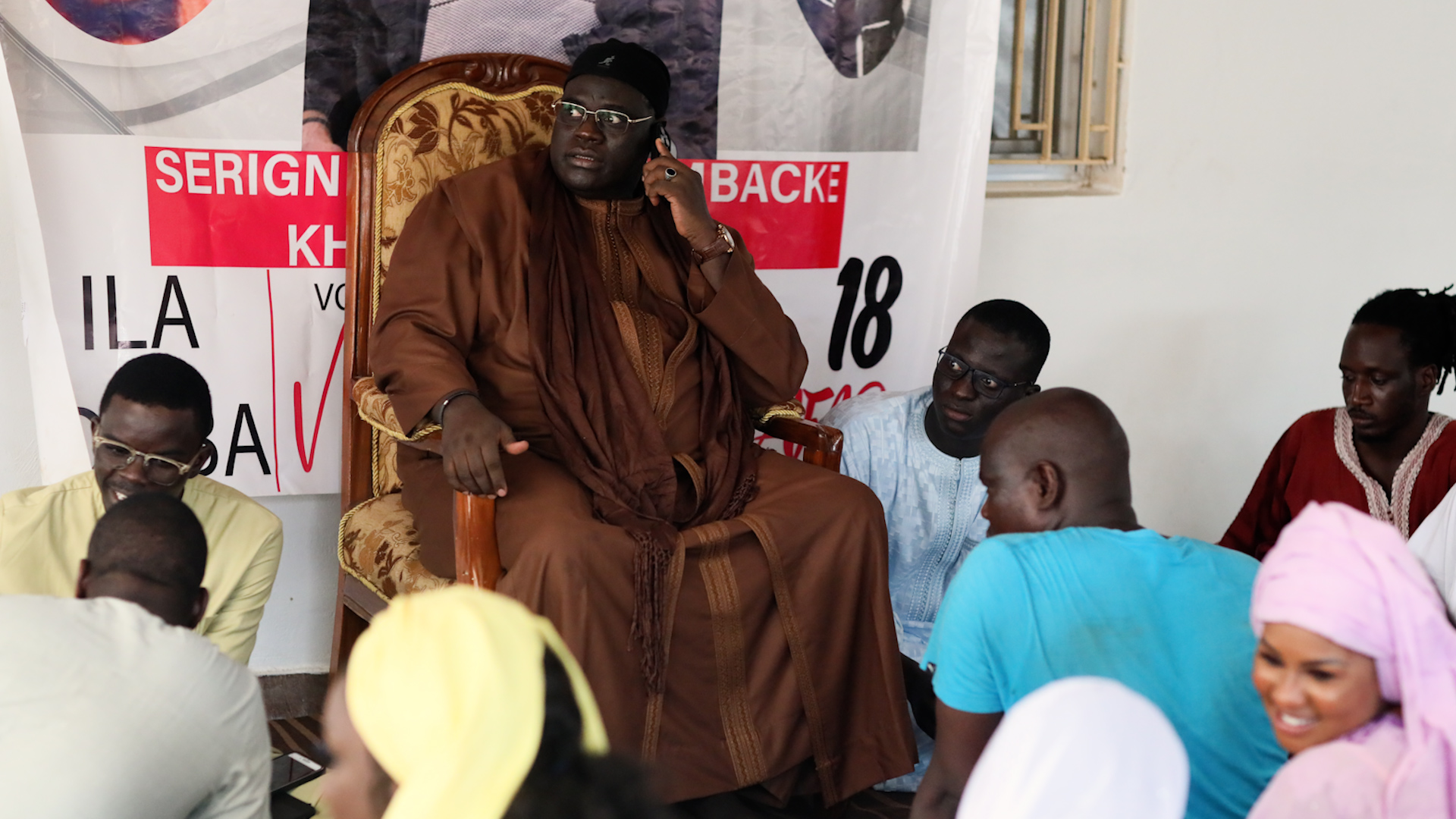 [ LES IMAGES ] Touba / Réception des invités chez serigne Bass Khadim Bâ : Le Magal bat son plein à Gouy Mbind !