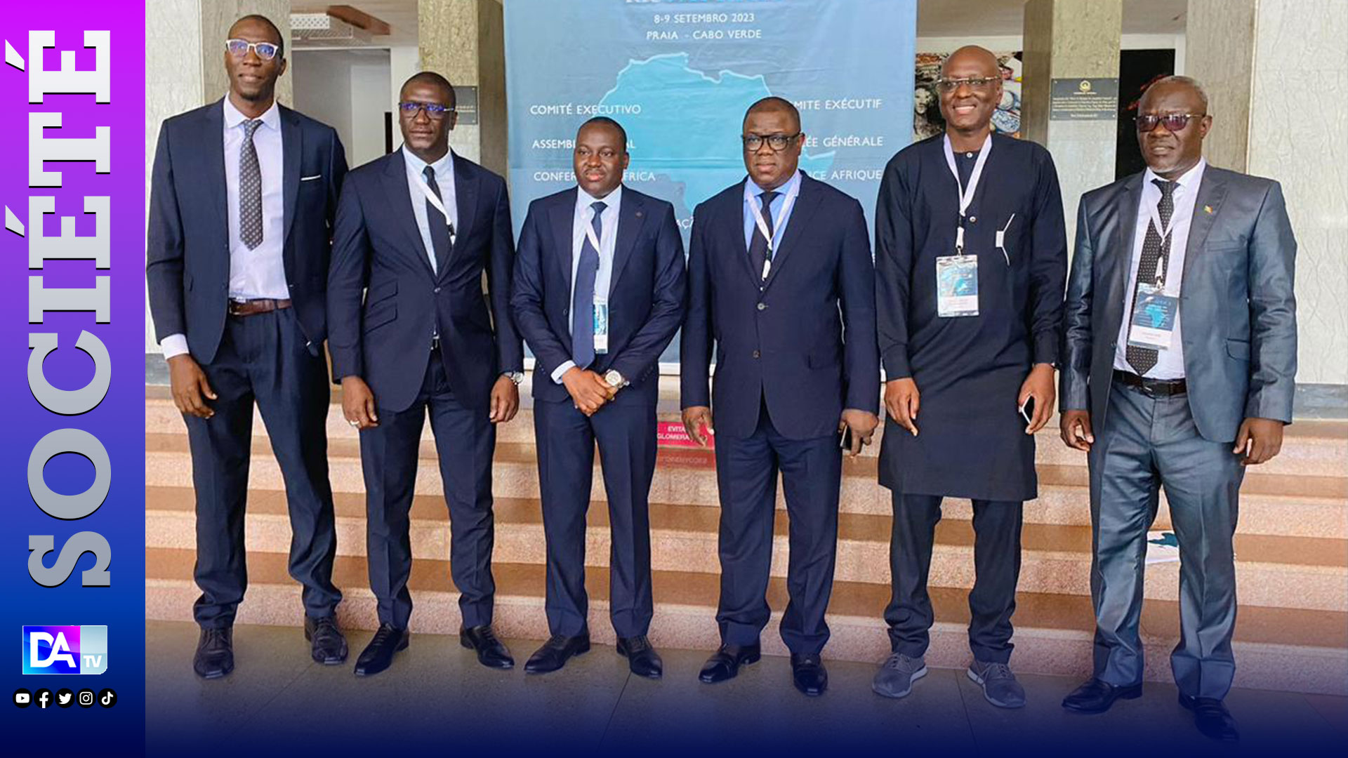 Réunion de l'Internationale Démocrate du Centre / Afrique au Cap-Vert : Le Dr Abdoulaye Baldé (UCS) et Souleymane Ndiaye S2D, représentants du centrisme sénégalais