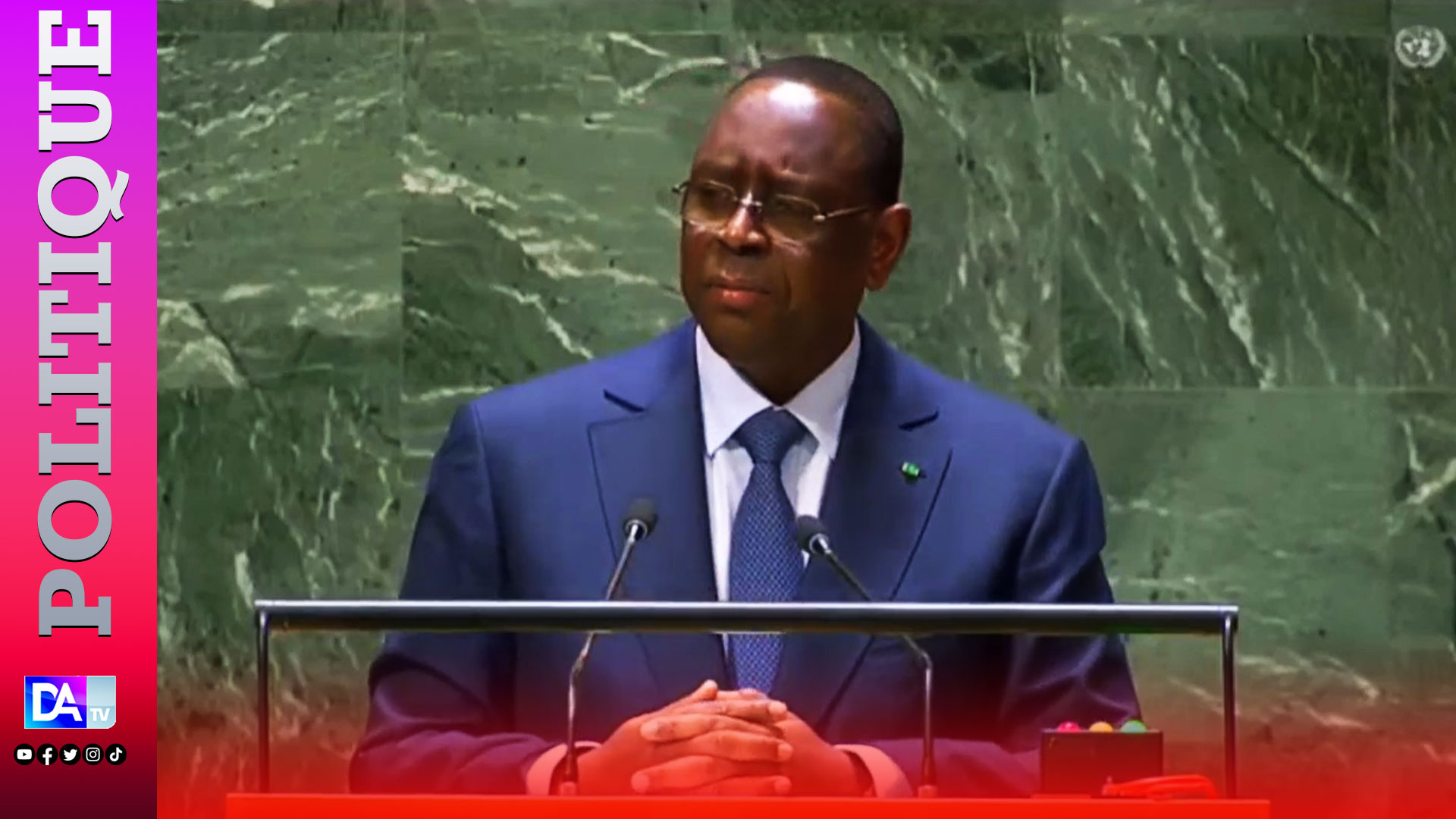 Ag Des Nations Unies Le Président Macky Sall Fait Ses Adieux Le 2