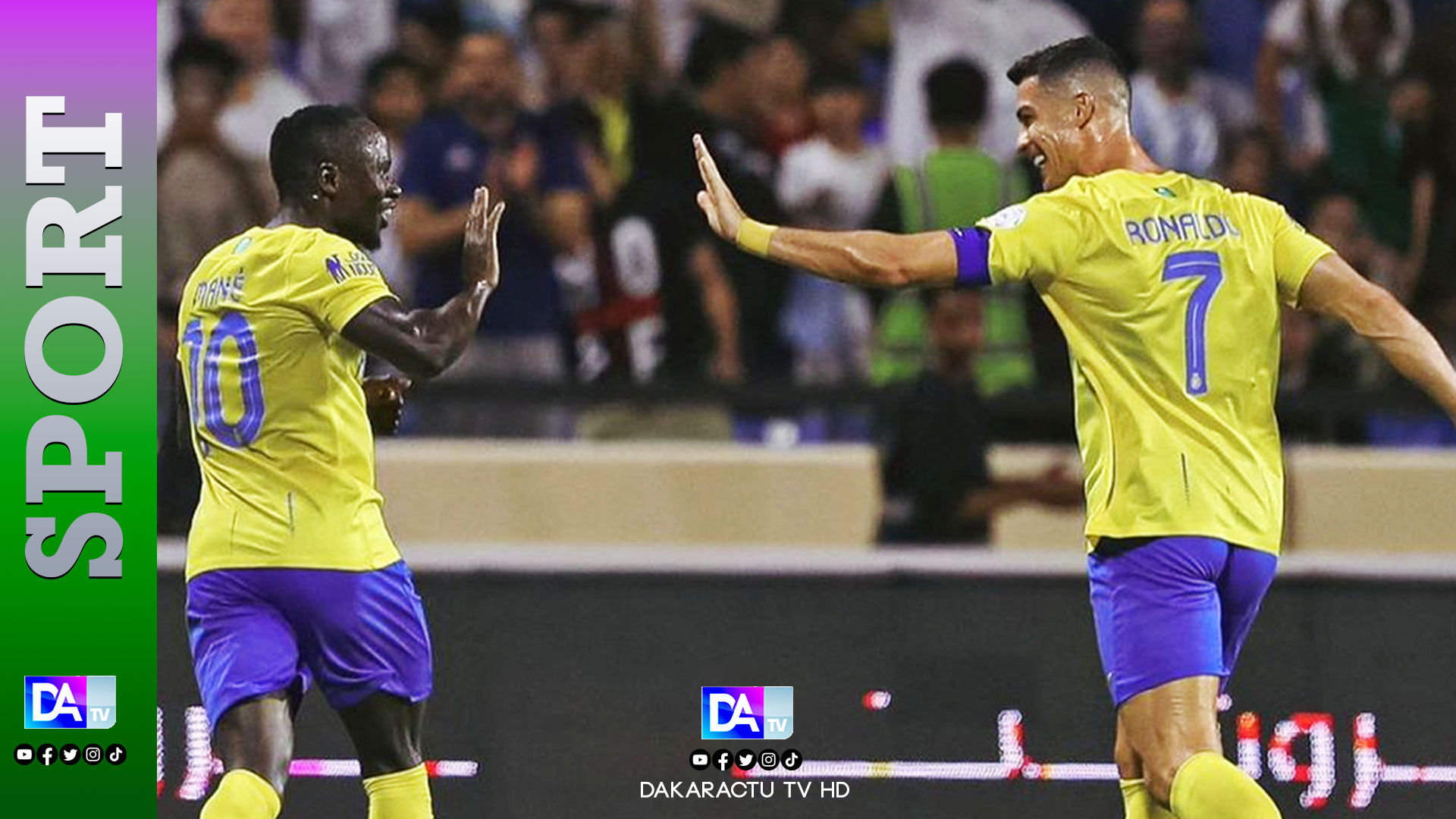 Ligue des champions asiatique : Sadio Mané et Cristiano Ronaldo font le show avec Al Nassr !