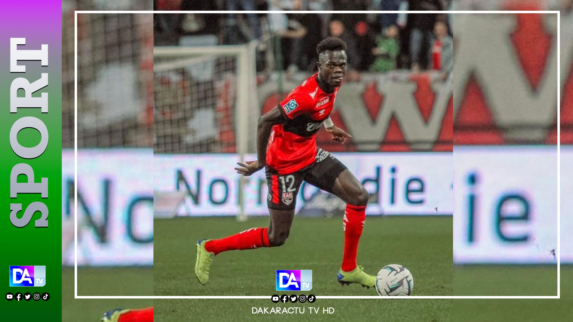 Ligue 2 : Le défenseur Abdallah Ndour victime d’une grave fracture
