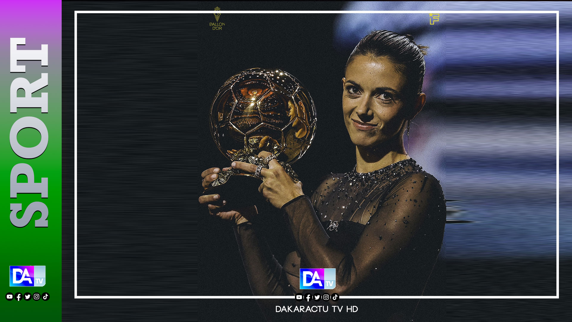 Football féminin : Vainqueur de la Coupe du monde avec l’Espagne, Aitana Bonmati remporte le ballon d’or