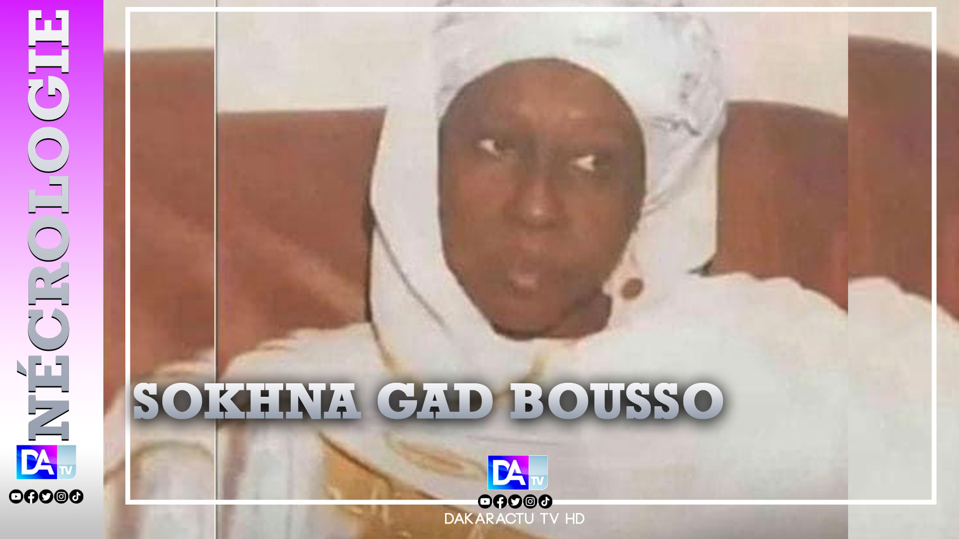 Nécrologie - Sokhna Gad Bousso, fille de Serigne Mbacké Bousso n’est plus !