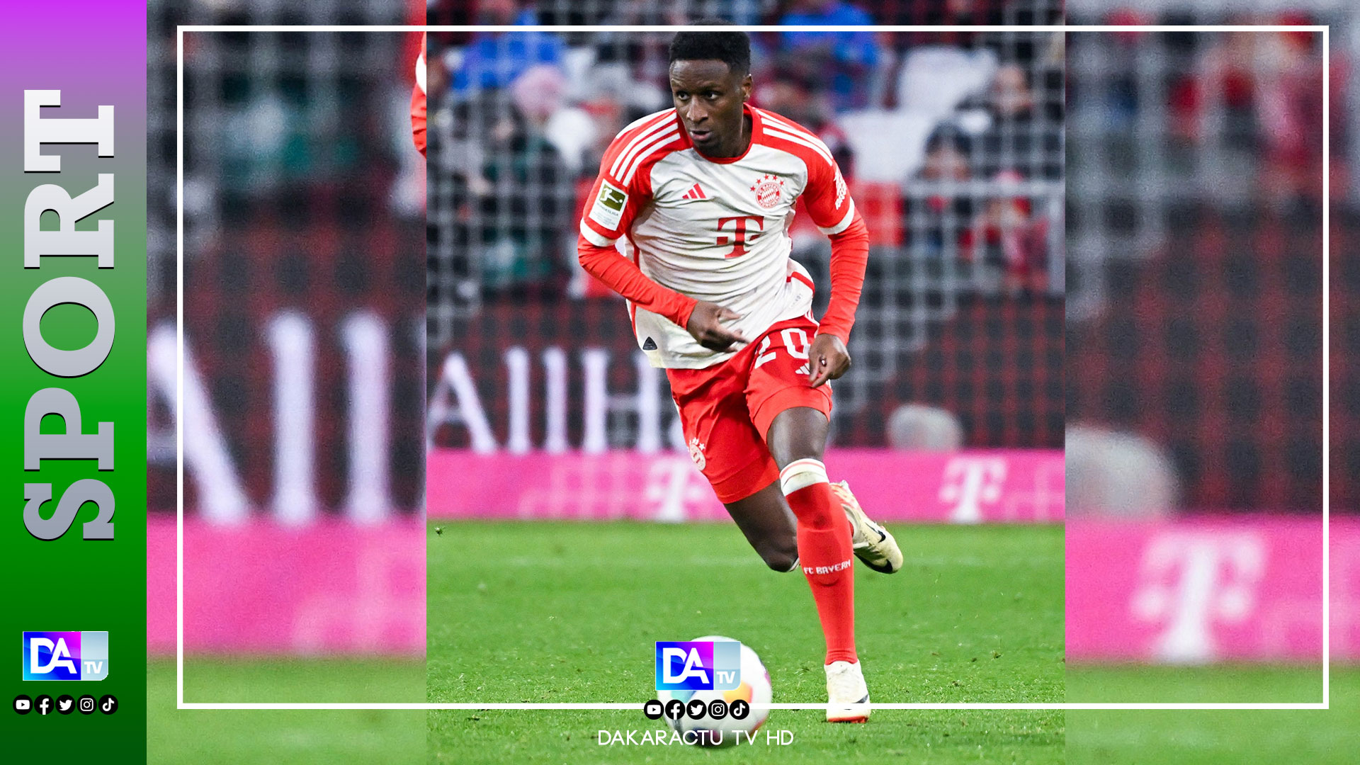 Football : Gravement blessé, Bouna Sarr sera absent plusieurs mois !