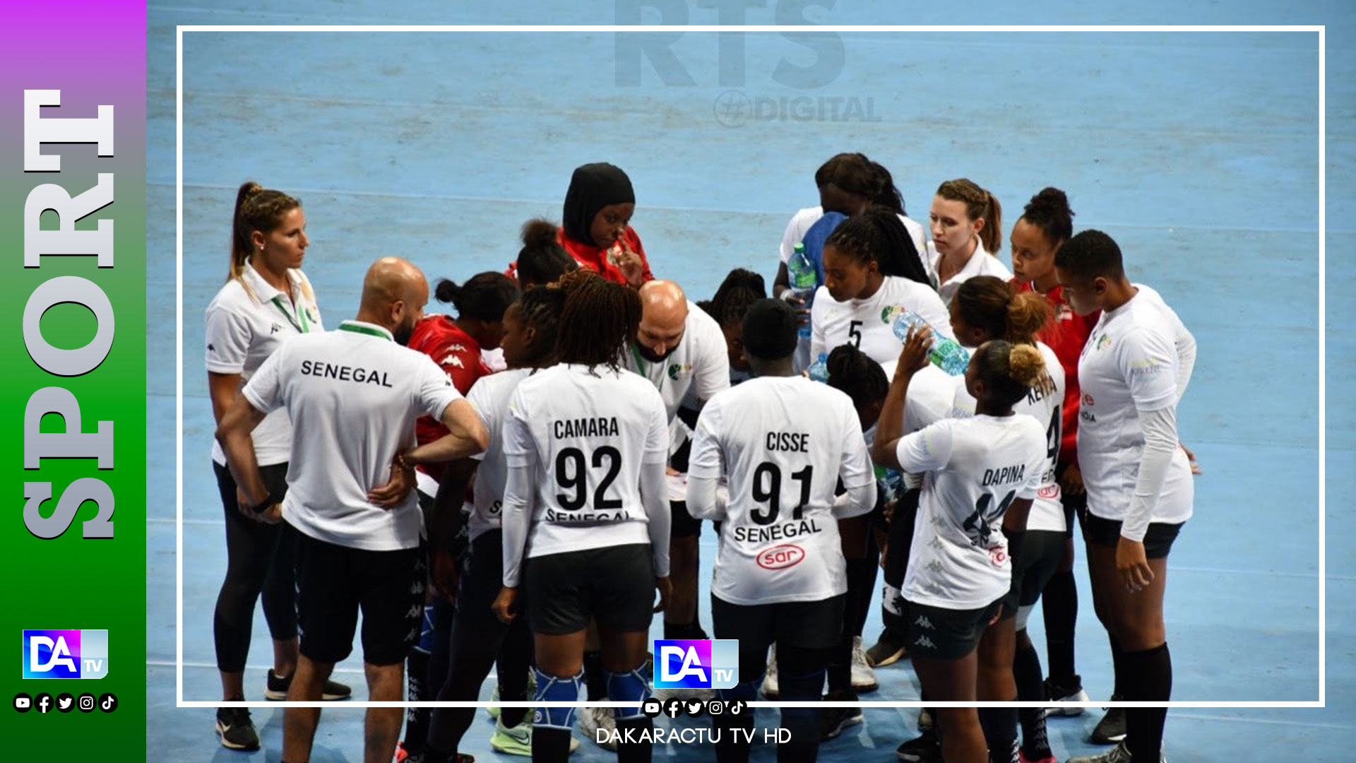 Mondial féminin de handball : Le Sénégal contraint la Croatie au nul