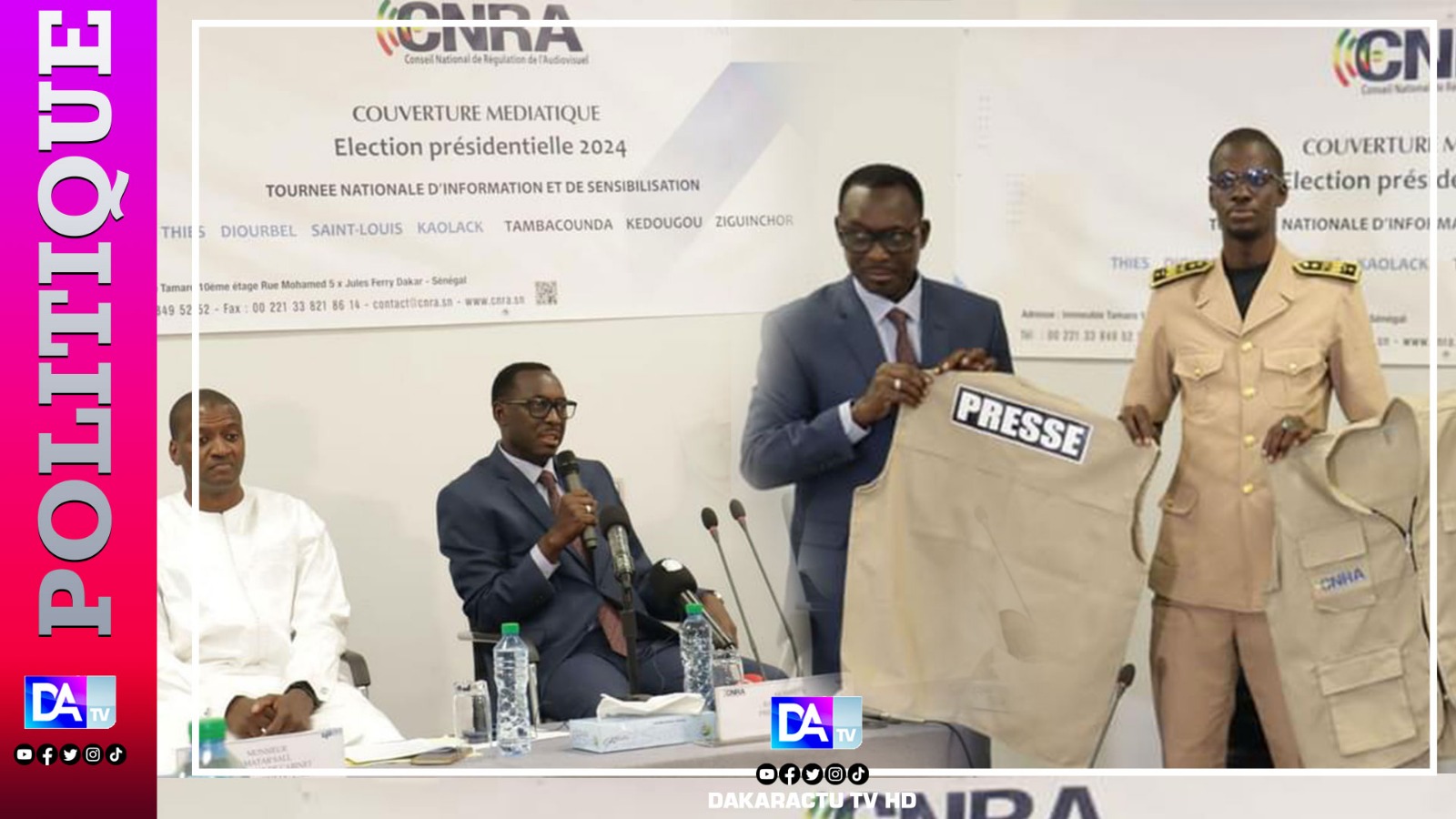 Couverture médiatique de l’élection présidentielle : Les dates de la précampagne, de la campagne électorale fixées (CNRA)